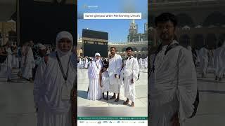 Some glimpse of our Hujjaj after performing umrah