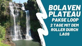 Bolaven Plateau Motorbike Loop | Weltreise Vlog #27, Laos