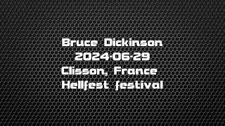 Bruce Dickinson Mandrake project - Hellfest 2024