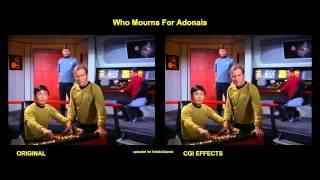 Star Trek - Who Mourns For Adonais? - visual effects comparison