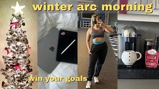 Winter Arc Morning Routine: Stick To Your Goals This Holiday Season!