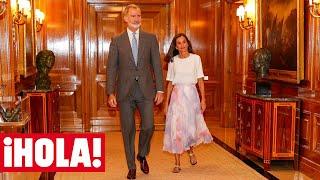 Los reyes Felipe y Letizia abren una desconocida estancia del Palacio de la Zarzuela