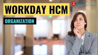 Organization | Workday HCM Training | ZaranTech