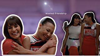 The writers wasting Santana & Rachel’s friendship for eight minutes “straight”