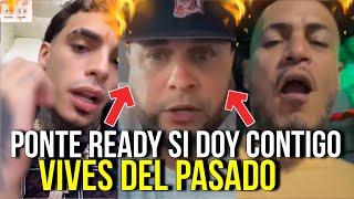 LUAR LA L REACCIONA Y LE RESPONDE A TEMPO "PONTE READY SI DOY CONTIGO" | POLACO REACCIONA Y TIRA