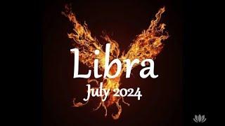 Libra July 2024 - Deep soul connection with a mission to heal. ️