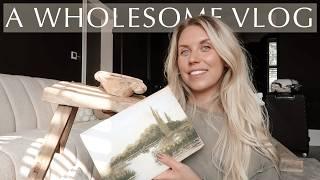 WHOLESOME VLOG antiques shopping & hosting family