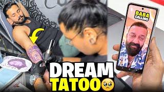Presenting Dream Tattoo of MineVideo call with Sanjay Dutt