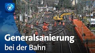Zwischen Frankfurt und Mannheim: Bahn startet Generalsanierung