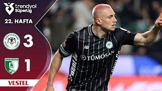 Vestel | Konyaspor (3-1) Bodrum FK - Highlights/Özet | Trendyol Süper Lig - 2024/25