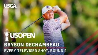 2024 U.S. Open Highlights: Bryson DeChambeau, Round 2 | Every Televised Shot