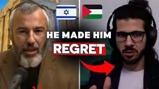 “Sorry..You're WRONG!” Yishai Fleisher SCHOOLS Palestinian Activist in Debate