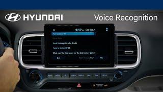 Voice Recognition | Hyundai