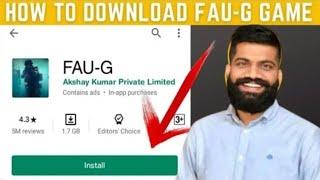 How to Download faug game||FAUG game download kaise kare |Reality of FAU-G game