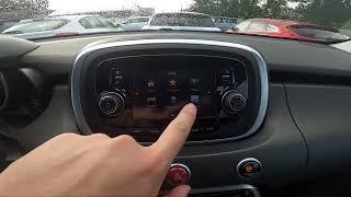 How to Enter and Manage Navigation and Map in Fiat 500X Crossover ( 2014 – 2018 )