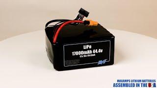 MaxAmps LiPo 17000 12S Smart Battery Pack