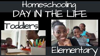 How to Homeschool Multiple Grade Levels || Day In The Life of Homeschool Mom of 4