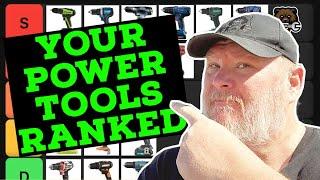 Cordless Power Tool Tier List!