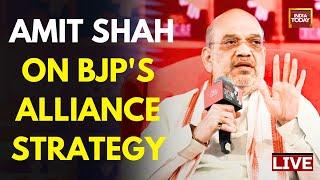 Amit Shah LIVE: Amit Shah Decodes BJP's Alliance Strategy | India Today Conclave 2024 | BJP LIVE