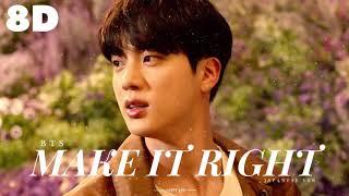 [8D] BTS - MAKE IT RIGHT(JAPANESE VER.) || WEAR HEADPHONES 