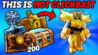 I Opened 200 Of EVERY Crate!! (UPDATED) (Toilet Tower Defense)