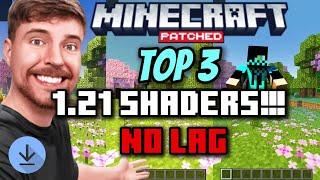 Top 3 MCPE 1.21 Shaders For Patched Minecraft pe // Shaders for MCPE Patched