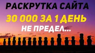 30 000 посетителей за 1 день | Seo продвижение сайта, Раскрутка на поиске, Wordpress