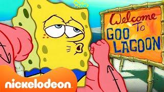 SpongeBob | SpongeBob plażuje przez 45 minut bez przerwy! | @SpongeBobOfficial | Nickelodeon Polska