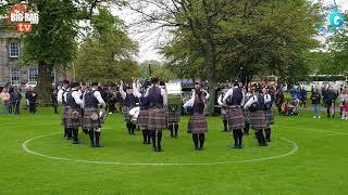 The Royal Burgh of Stirling Pipe Band - Dollar Academy 2023.
