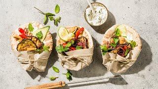 Rezept: Vegane Gyros vom Grill | FOOBY