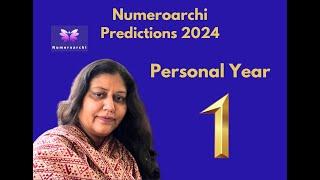 Predictions 2024 | Personal Year 1 | Numeroarchi | Archhunna Dhawan #predictions #2024 #newyear