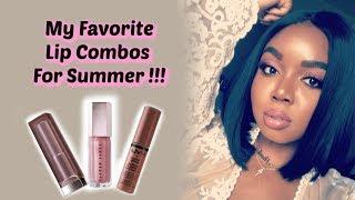 My Favorite Lip Combos For Summer | Celebeauti21