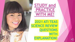 Series#2: 2021 ATI TEAS SCIENCE REVIEW PRACTICE QUESTIONS WITH EXPLANATION