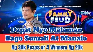 Dapat Nyo Malaman Bago Sumali Sa Family Feud Guess To Win Promo - Ano Requirements At Qualification