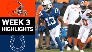 Browns vs. Colts | NFL Week 3 Game Highlights