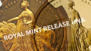 Royal Mint launch the remastered UNA and the LION today!  The first in a new engravers collection