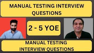 Manual Testing Interview Questions | Testing Interview | RD Automation Learning