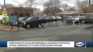 Portsmouth says affordable housing critical after learning city employee sleeps in van