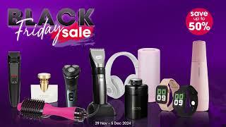 Black Friday sale! On at Clicks from 29 Nov – 5 Dec 2024