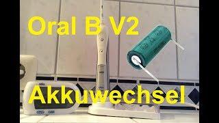 Braun Oral B Professional V2 Akkutausch / Battery Replacament