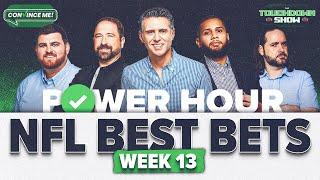 2024 NFL Week 13 NFL PLAYER PROPS & BETTING PICKS! | NFL Picks & Predictions | Power Hour