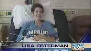 News Blooper - Lightning Strike Victim