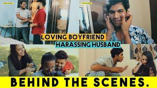 Behind The Scenes | Loving Boyfriend Harassing Husband | Ft. Fuddu Kalakar | Fuddu kalakar 2.0