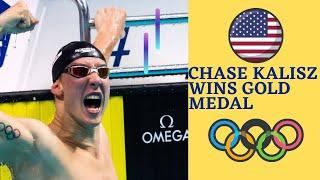 American Chase Kalisz Wins Olympic Men's 400m Individual Medley Gold | 2021