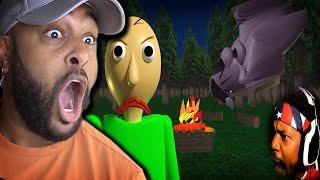 HOLLA GOES CAMPING !! ( Baldi's Field Trip - @CoryxKenshin ) | Reaction