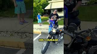 Most Wholesome Bike Interaction! #downsyndrome #wholesome #motorcycle