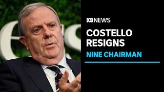 Nine board chairman Peter Costello resigns after reportedly assaulting a journalist | ABC News