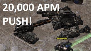 20,000 APM PUSH! - SC2 AI - Eris vs VeTerran