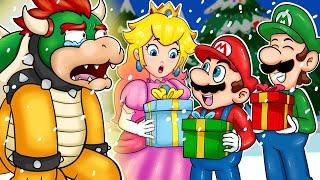 Sad Christmas! - Bowser Doesn't Have Friends On Christmas Day - Super Mario Bros Animation