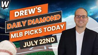 MLB Picks Today: Drew’s Daily Diamond | MLB Predictions for Monday, July 22